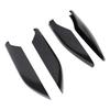4pcs Roof Rail Rack Cover Plastic Roof Rack Rail End Cap Replacement for Toyota Land Cruiser Prado FJ120 2002 To 2009