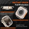 Custodia in Lega di Alluminio Per Apple Watch10 46mm Cornice Protettiva Copertura Per iWatch Serie 10 9 8 7 6 SE Trasforma in Ultra 2 49mm Titanio