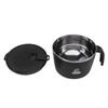 1300ml Instant Noodles Bowl 304 Stainless Steel Double Wall Noodle Bowl For Travel