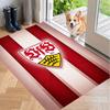 Weicher Boden Teppich VfB Stuttgart Muster Teppich Dekorative Matte Für Wohnraum Dekoration
