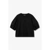 Women S Sheer PaTch Crew Neck T ShirT A526126526