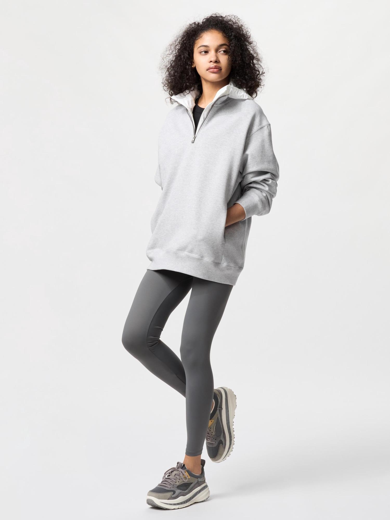 

Uniqlo Леггинсы Japan Air Rhythm Uv Cut длиной 10 минут 07 GRAY/S