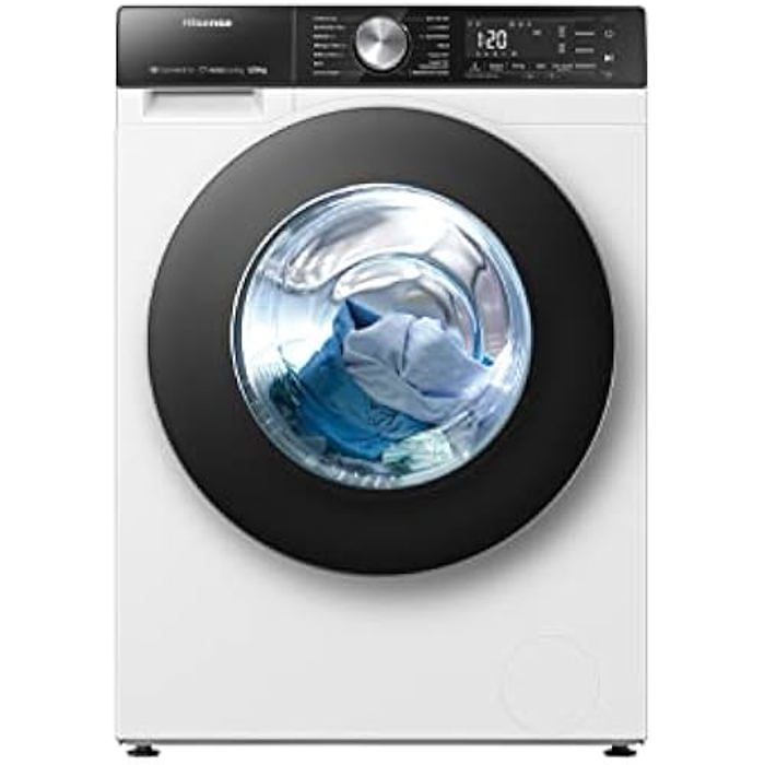 Lave-linge - HISENSE - WF5S1045BW - 10kg - 1400 rpm - Blanc - Classe A