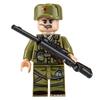 Ninja Warrior Superhero Doll With Weapon Single Building Block Assembly Toy