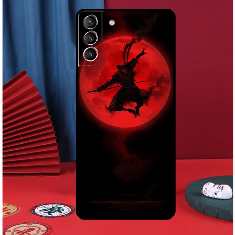 Japan The Samurai Ninja Phone Case For Samsung Galaxy S25 Ultra S9 S10 S20 S21 FE S22 S23 Plus S24 Ultra Back Cover