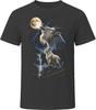Mountain Goat Howling At the Moon T Shirt