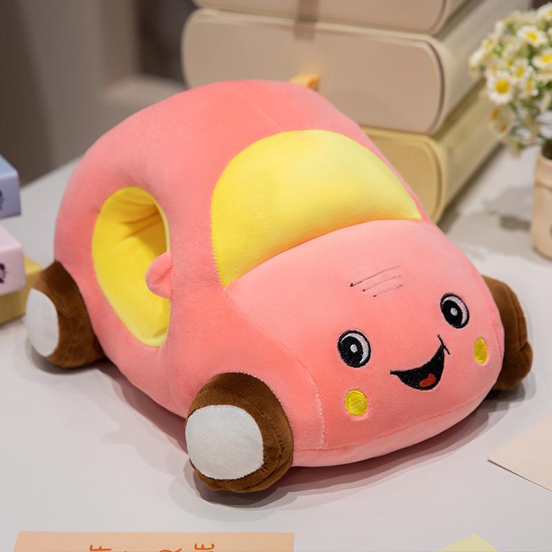 Cartoon Cars Plush Cute Funny Car Model Toys Car Shaped Cushion Sleeping Pillow Children Birthday Gift Room Decor