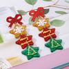 European & American Style Christmas Tree Cartoon Earrings