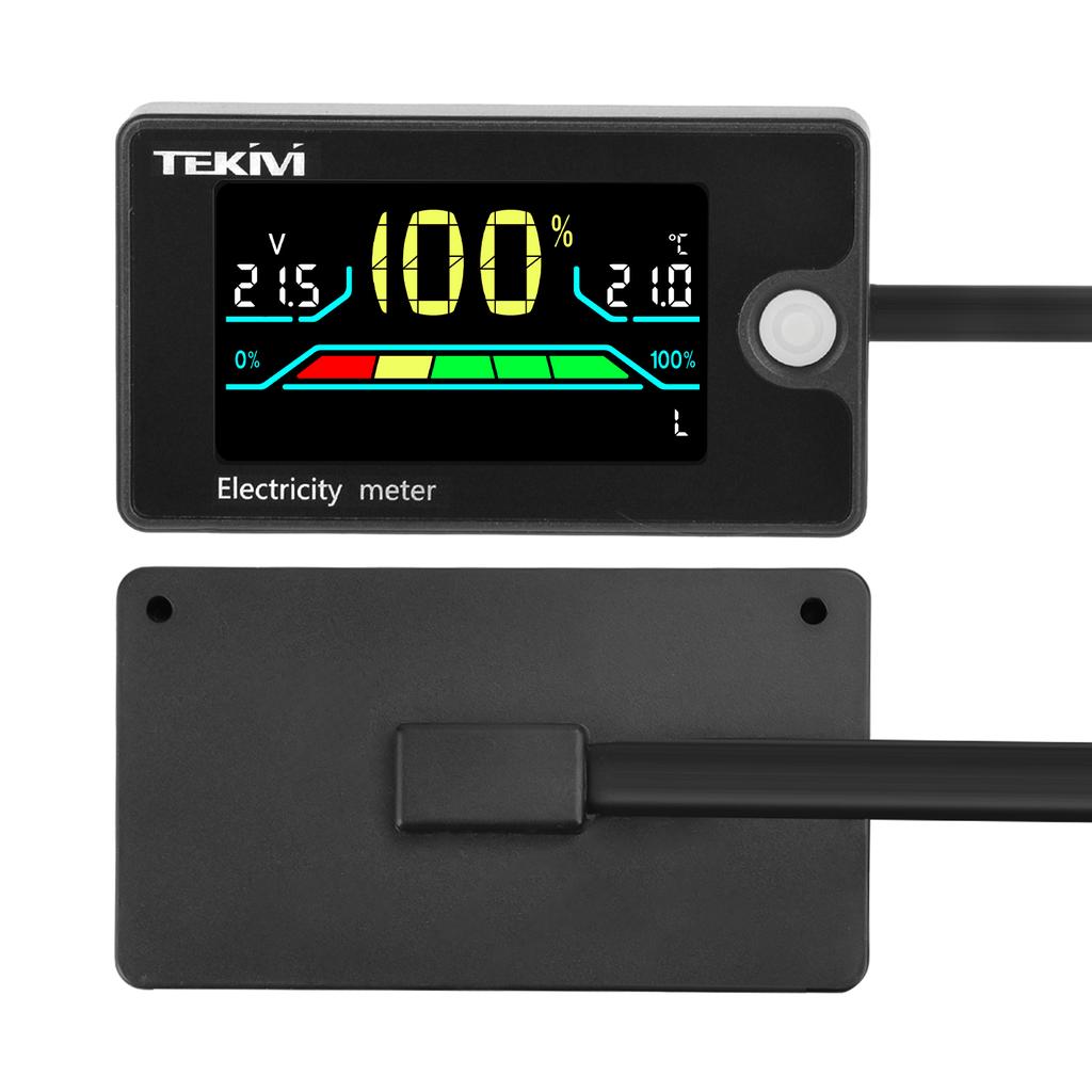 DC8-100V 6840C LCD Digital Voltmeter High Precision Voltage Tester For Ternary/Lithium Iron/Acid Battery Level Indicator