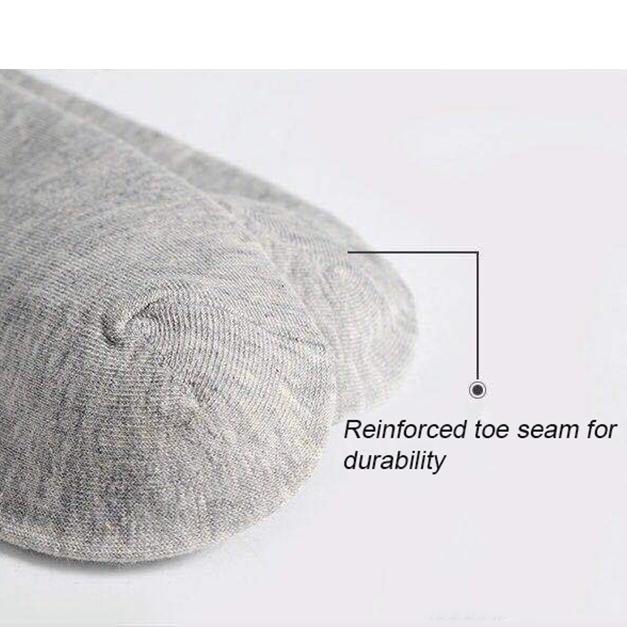 5 perechi de șosete de femei șosete sport respirabile șosete de barcă de culoare solidă poliester confortabile glezne alb negru
