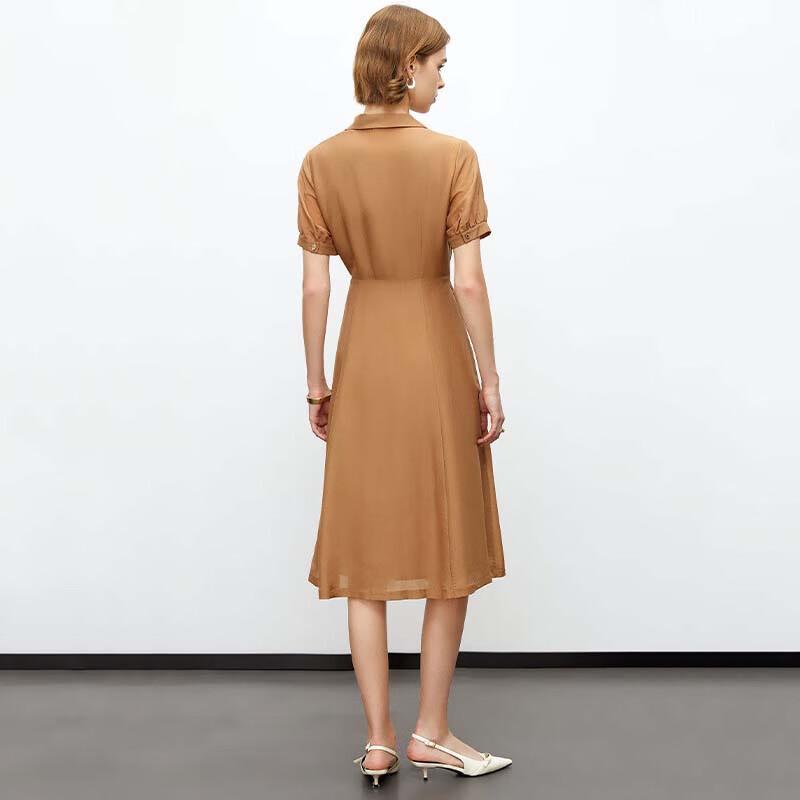 JESSIE French Style Lapel Waist Dress