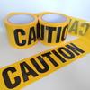 PE Caution Tape Disposable Warning Barrier Tape Non Adhesive Safety Tape for Hazard Marking and Area Restriction Use