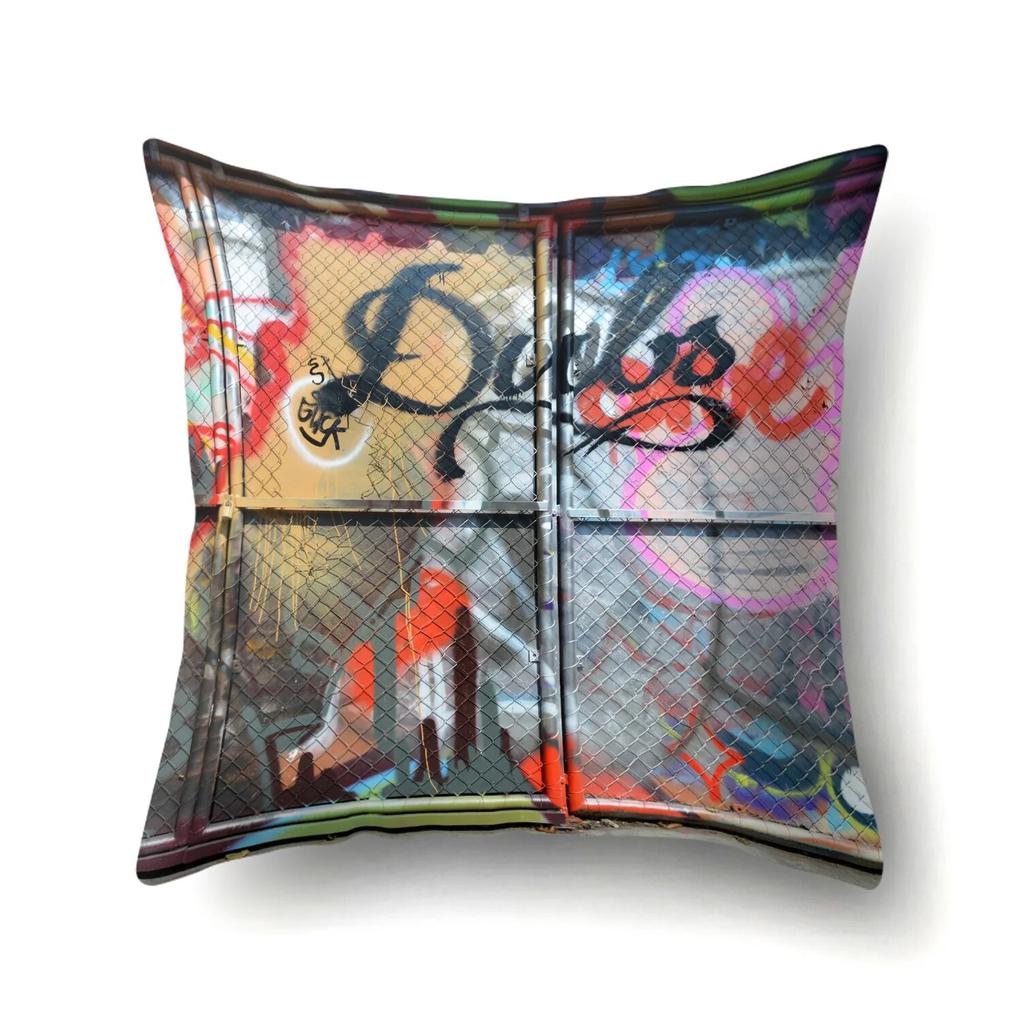 Graffiti Pillowcase Office Cushion Cover Living Room  Lumbar