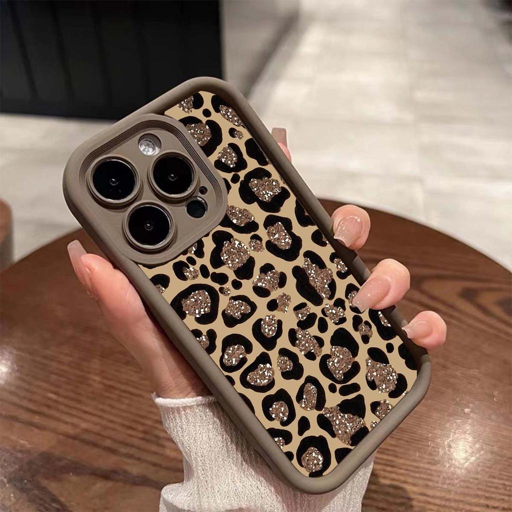Fashion Leopard Print Case for Xiaomi Redmi Note 15 14 13 Pro Plus 5G 12 11s 4G Redmi 15 15C 14C 13C 12C Shockproof Cover Coque