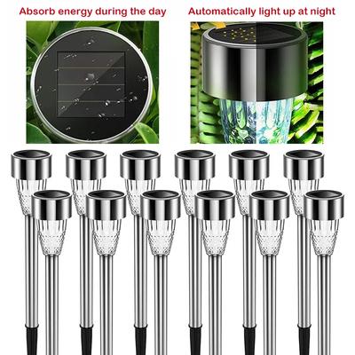 Solar Lamp Light -type Outdoor Garden Solar Lamp Light Waterproof Landscape Lighting Pathway Terrace Courtyard Lawn Decoration