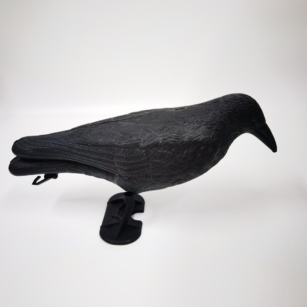 Outdoor Decoracion Jardin Exterior Simulation Black Crow Raven Bird Repellent Pest Control Pigeon Repellent Garden Decoration