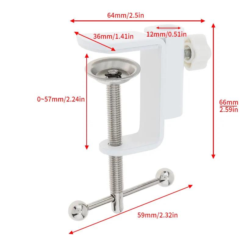 Universal Bracket Clamp Accessorie DIY Fixed Clip Fittings Screw Light Mounting Camera Holder for Microphone Desk Lamp Broadcast