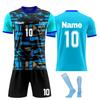 Personalised Shirts Kit Mens Girls With Name Number Custom Football Jerseys For Boys Training Suit