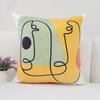 Nordic New Geometric Pillowcase Abstract Print Simple Bedside Sofa Car Cushion Pillowcase Does Not Include Pillow Core