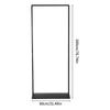 Poster Sign Stand Large Metal Board Holder Double-Sided Poster Banner Stand Sign Holder for Mall Supermarket Trade Advertising