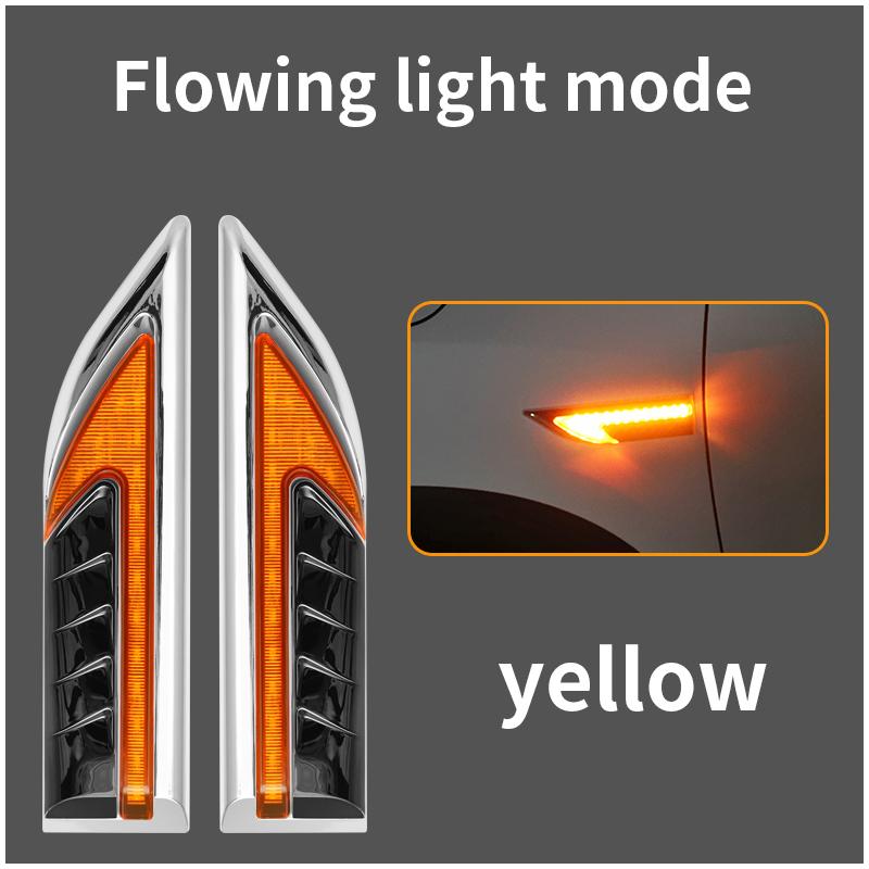Suitable for Honda series (Binzhi/Fit/HRV, etc.) turn signals, LED leaf panel lights, modified decorative lights, side edge ligh