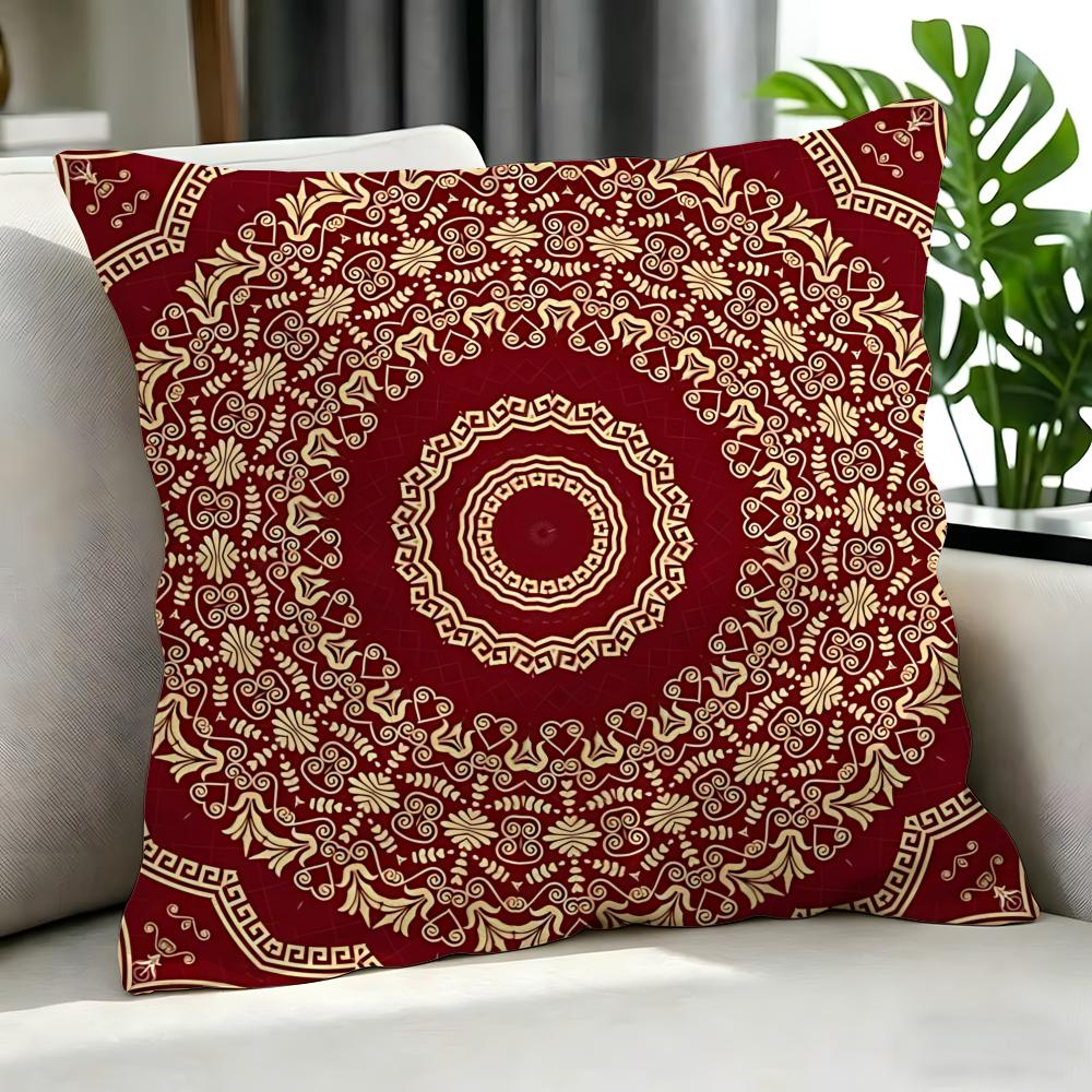 Kunst EEuropees Retro Motief Kussenhoes Kussenhoes Set Stuks x x x Kussensloop Decoratief Bank Huisdecoratie