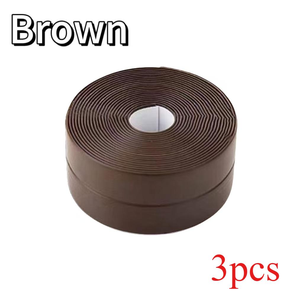 Bathroom Sink Bath Sealing Strip Mould Proof Tape PVC Self Adhesive Waterproof Wall Sticker Plaster for Kitchen 3.2 Meters
