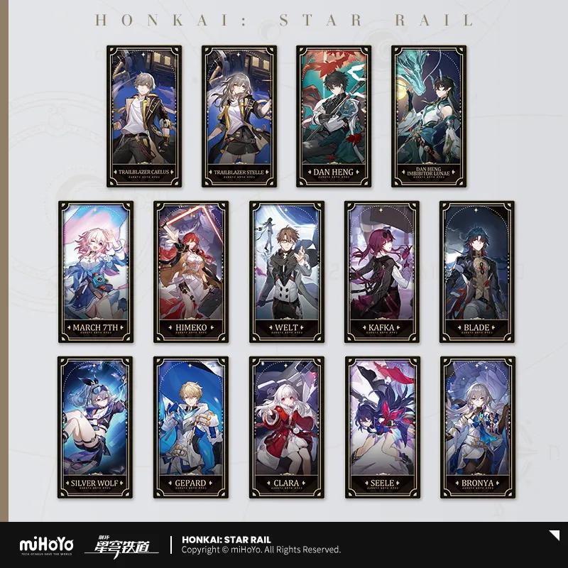 

Sunsyea Honkai Star Rail Official Merch miHoYo Original Authentic 1st Anniversary Collectible Cards Aventurine Kafka In Stock