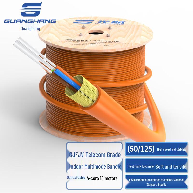 Guanghang Telecom-Grade Indoor Multimode LSZH Fiber Optic Cable