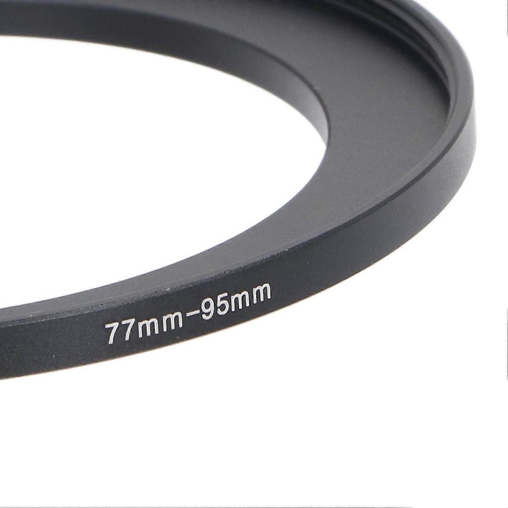 Professional 77mm to 95mm Full Metal Filter Adapter for Camera Lens