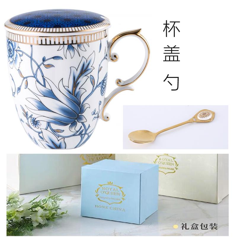 Luxury Bone China Phoenix Coffee Cup Cute Animal Milk Mug Water Drinkware for Home