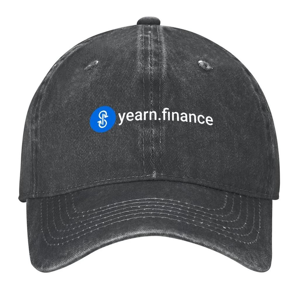 yearn finance cryptocurrency yearnfinance YFI Token Baseball Cap Bobble Hat fishing hat Sports Cap Hats For Women Unisexs