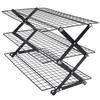 234Tier Stackable Folding Cooling Rack for Baking with Collapsible Design Suitable for Cooling Various Baked Goods At Once