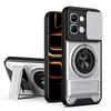 KEYSION Magnetic Phone Case for Infinix Note Edge 5G Slide Camera Protection Upright Kickstand 360° Ring Shockproof Back Cover