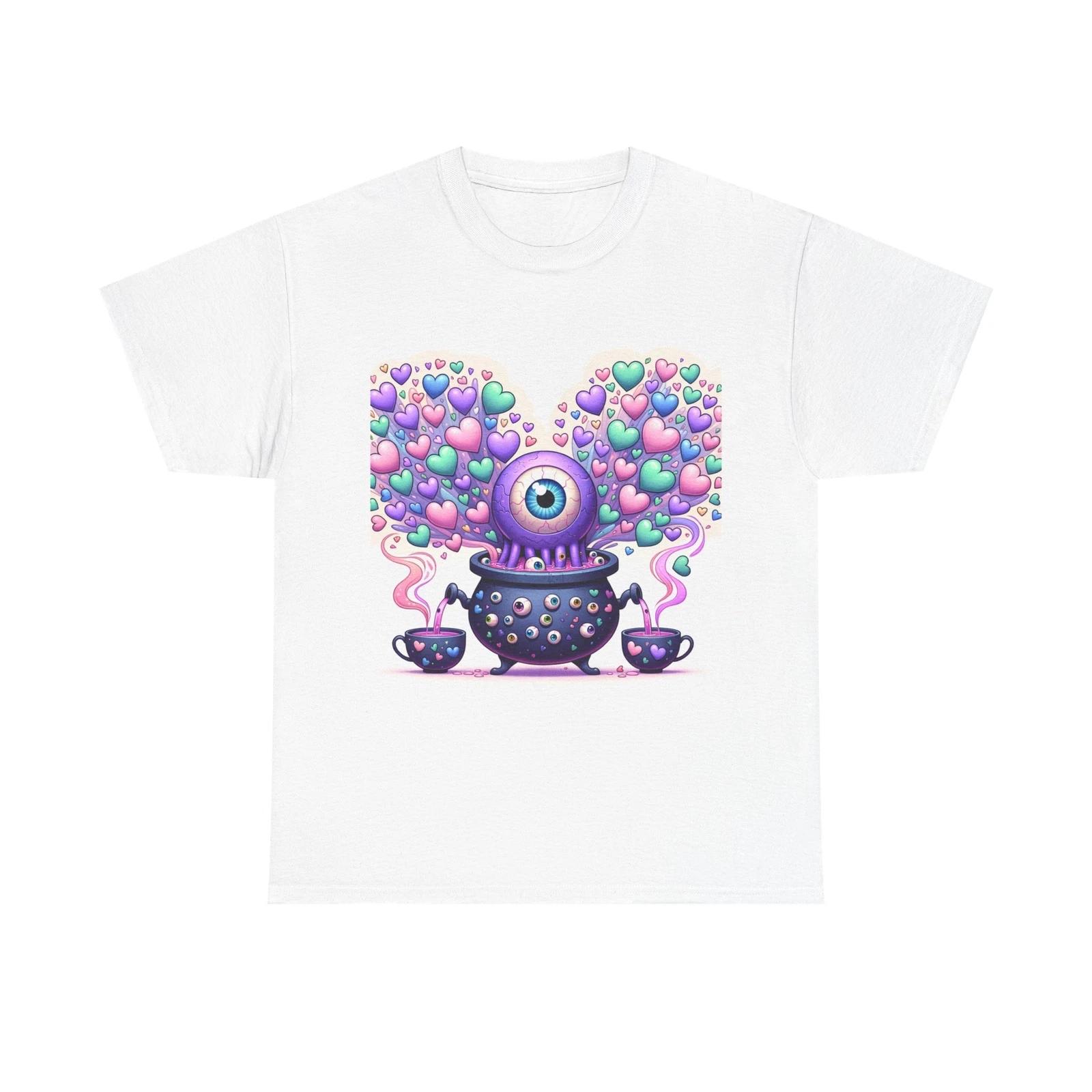 

Unisex Adult T Shirt Kawaii Cyclops Tea Infusion L
