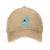 Saint Lucia Flag Sun Baseball Cap  Men Adult Print Trucker Hat Summer Streetwear Running Hippie Hot Sale Snapback Cap