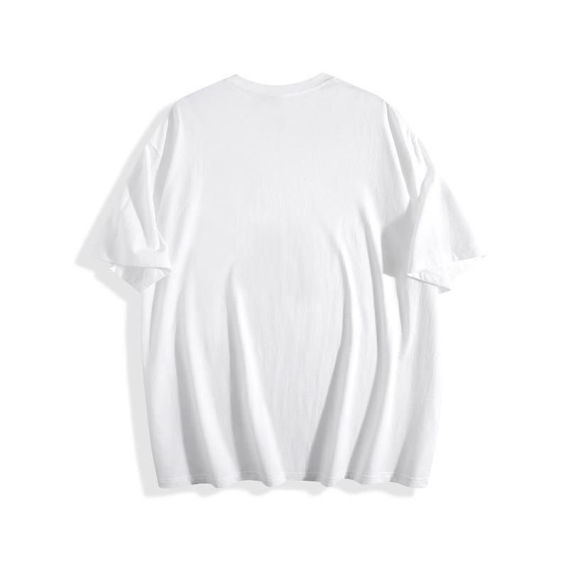 European Size Three Cartoon Female Characters Pink Hair with hornsPure Fashionable Women's T-shirt, Casual Commuting, Round Neck