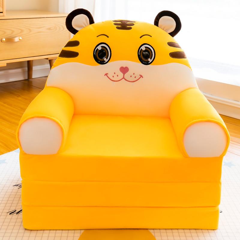 Three-Layer Children'S Folding Small Sofa, Kindergarten Baby Activity Gifts, Multi-Functional Creative Lunch Break Cartoon Sofa