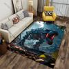 Futuristic robotic dinosaur jungle carpet Yoga living room room decor children's crawling mat doormat area rug games mat