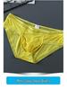WJ/Net Men's Low-Waist Summer Boxer Briefs - Ice Silk Mesh, Breathable, Pure Cotton Crotch