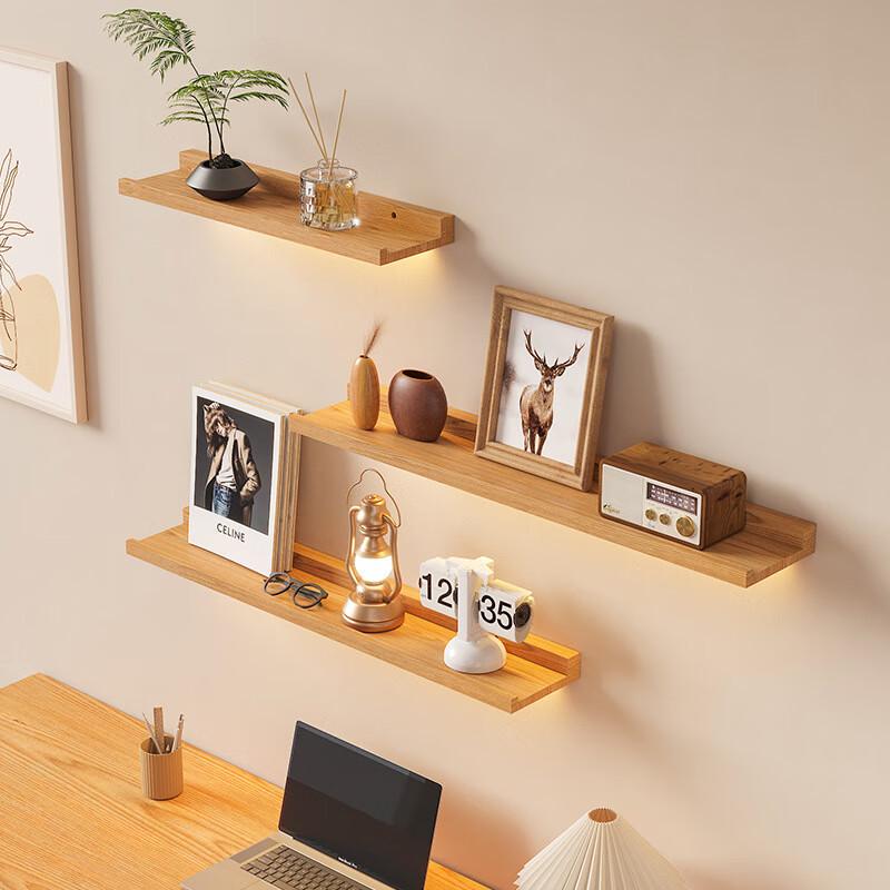 Wutuo LED Lighted Floating Wall Shelf