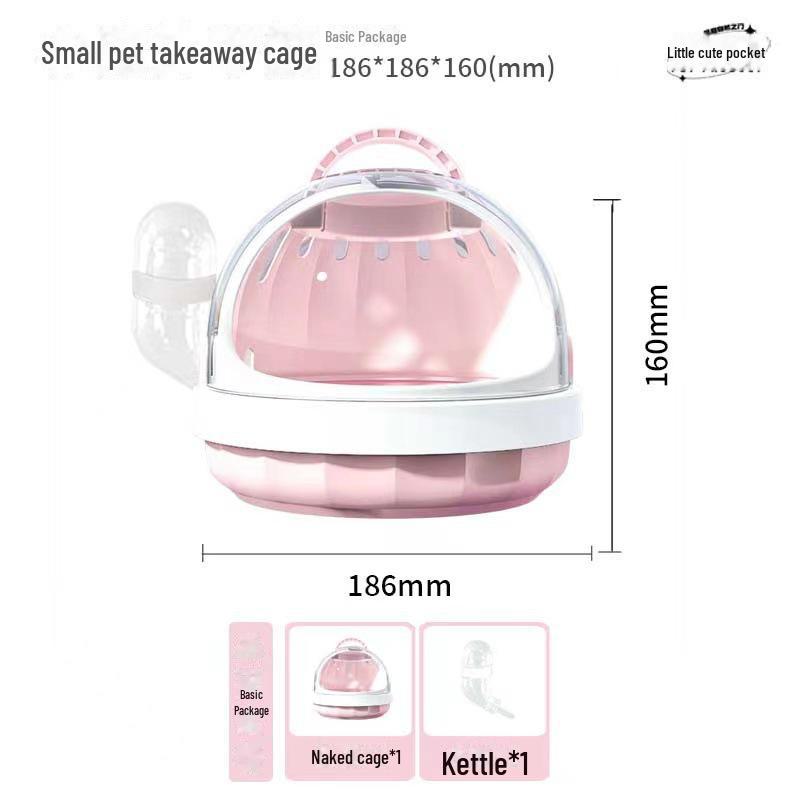 Přenosný přepravník pro malá zvířata: Křečci, veverky, cukroví kluzáci a další