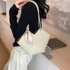 PU Leather Bags for Women Handmade Knitting Bags Handwoven Female Bags Shoulder Bags Luxury Brand Fashion New