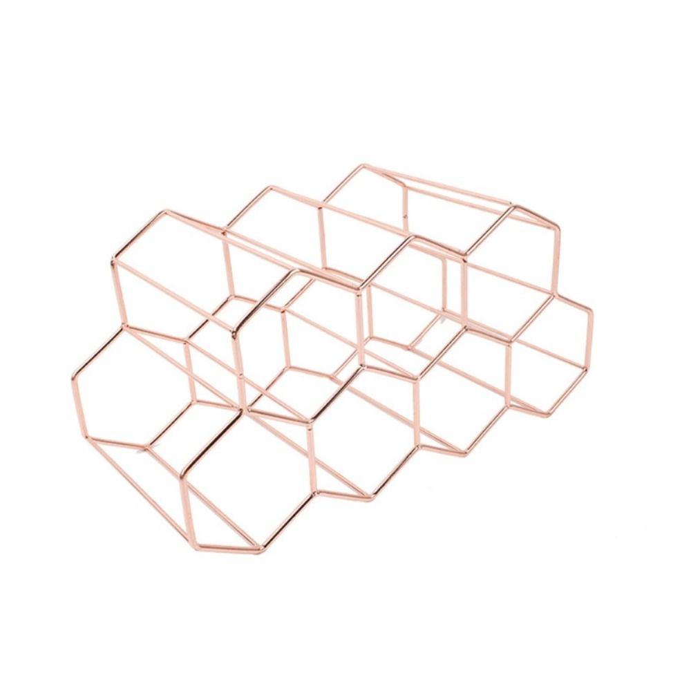 Hexagon Honeycomb Space Saver Wine Storage Holder Wine Rack Wine Bottle Storage Wine Display Holder