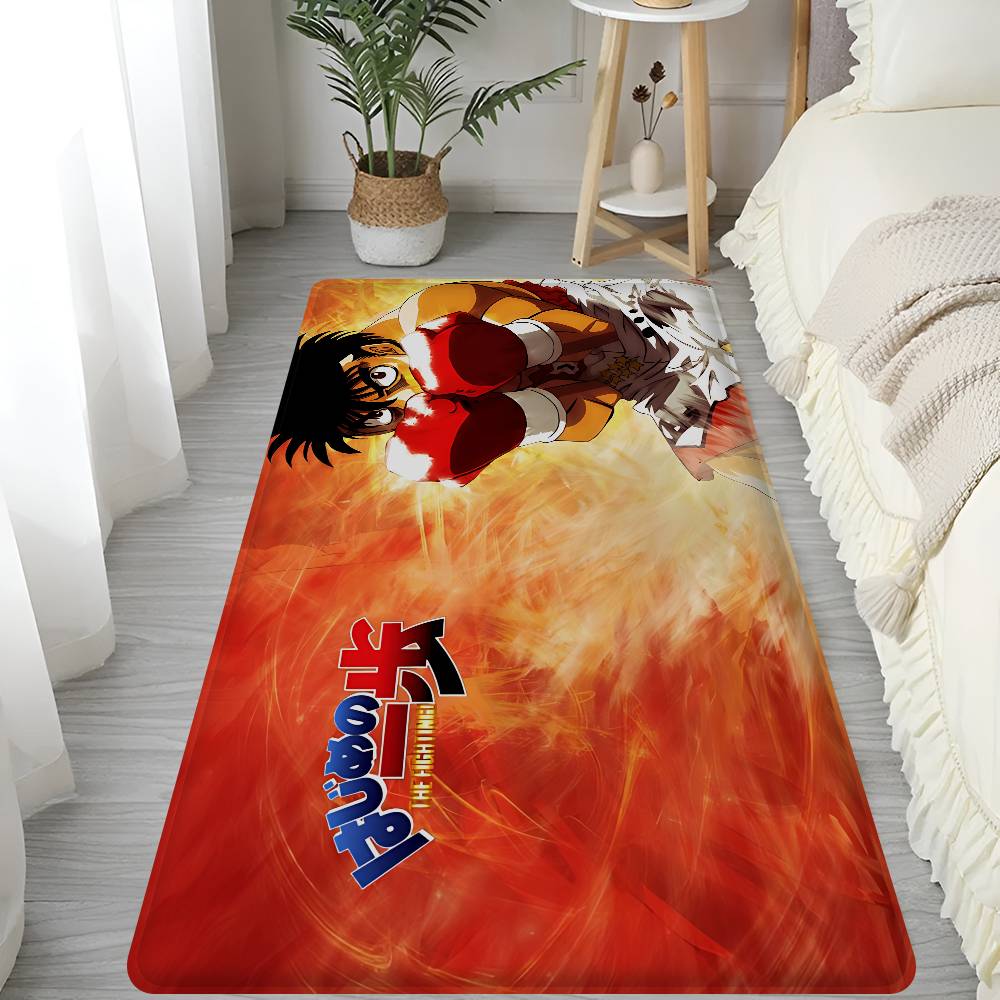 Hajime No Ippo Anime Kitchen Mat Kids Room Bedroom Decoration Balcony Anti-Slip Doormat Living Room Alfombra