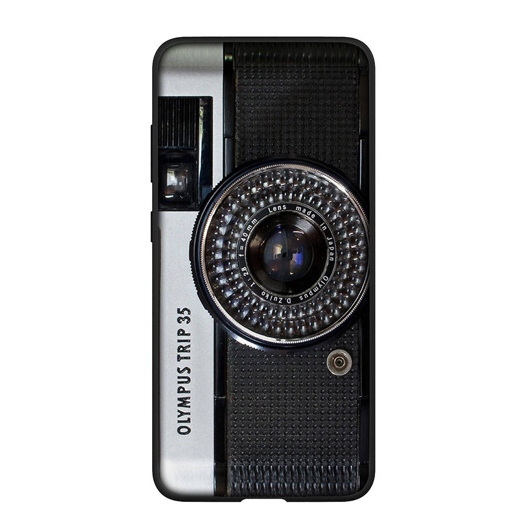 Phone Case for Samsung Galaxy S25 S24 S23 iPhone 16 15 Xiaomi Redmi Note 14 13 12 16E 11 Pro Max OPPO Moto Huawei Retro Camera Vintage Painting Cover