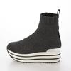 Evol Fashion Boots, Lightweight Knit Short Boots, DGY LL