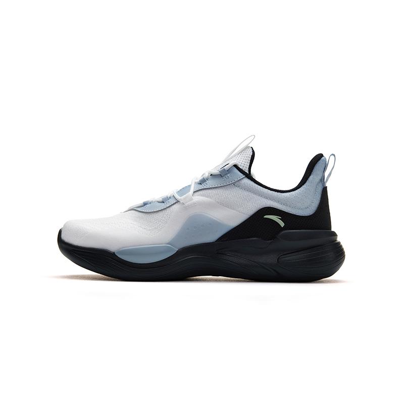 Anta Five Mountains Cushioning Slip Resistant Abrasion Resistant Low Top Running Shoes Men's Black 112437707R-1