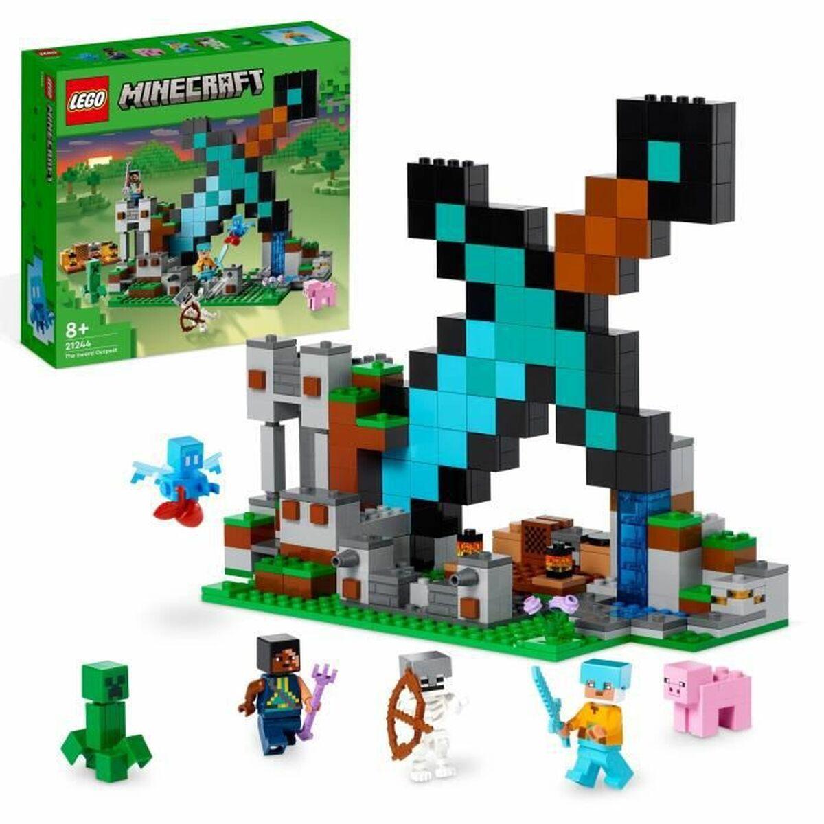 

LEGO Minecraft Playset 21244 Башня 427 деталей TU прозрачный