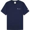 T-skjorte - CHAMPION - Jersey med liten logo - 100% bomull - Rund hals - Korte ermer